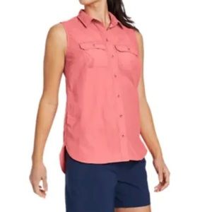 Eddie Bauer Small Sleeveless Hiking Shirt